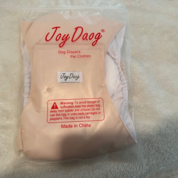 Joy Daog Five Pack Cloth Reusable Belly Band Diapers Male Dogs New(see note)** - Picture 4 of 16